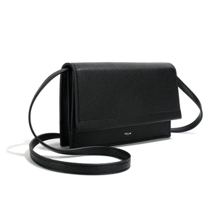 CO-LAB Editor's Pick "Kaia" Organizer Clutch/Crossbody Black