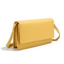 Load image into Gallery viewer, CO-LAB Editor&#39;s Pick &quot;Kaia&quot; Organizer Clutch/Crossbody Canary
