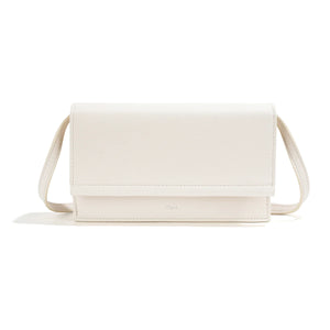 CO-LAB Editor's Pick "Kaia" Organizer Clutch/Crossbody Cream