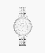 Load image into Gallery viewer, Jacqueline Stainless Steel Watch with Crystals
