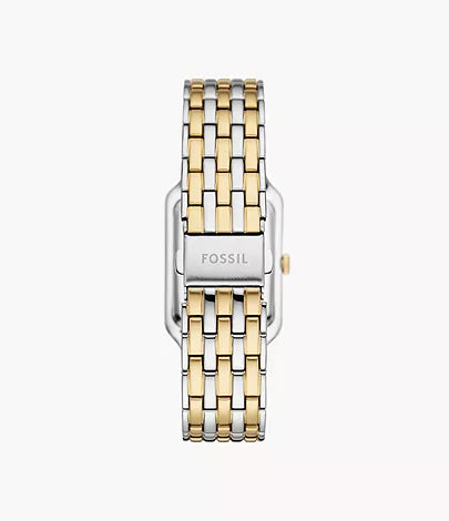 Raquel Three-Hand Date Two-Tone Stainless Steel Watch