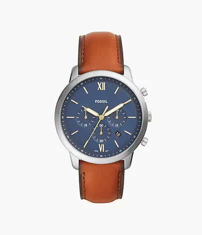 Neutra Chronograph - Brown Leather