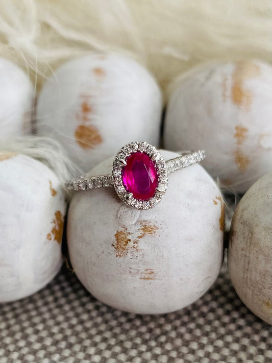 Ruby and Diamond Ring