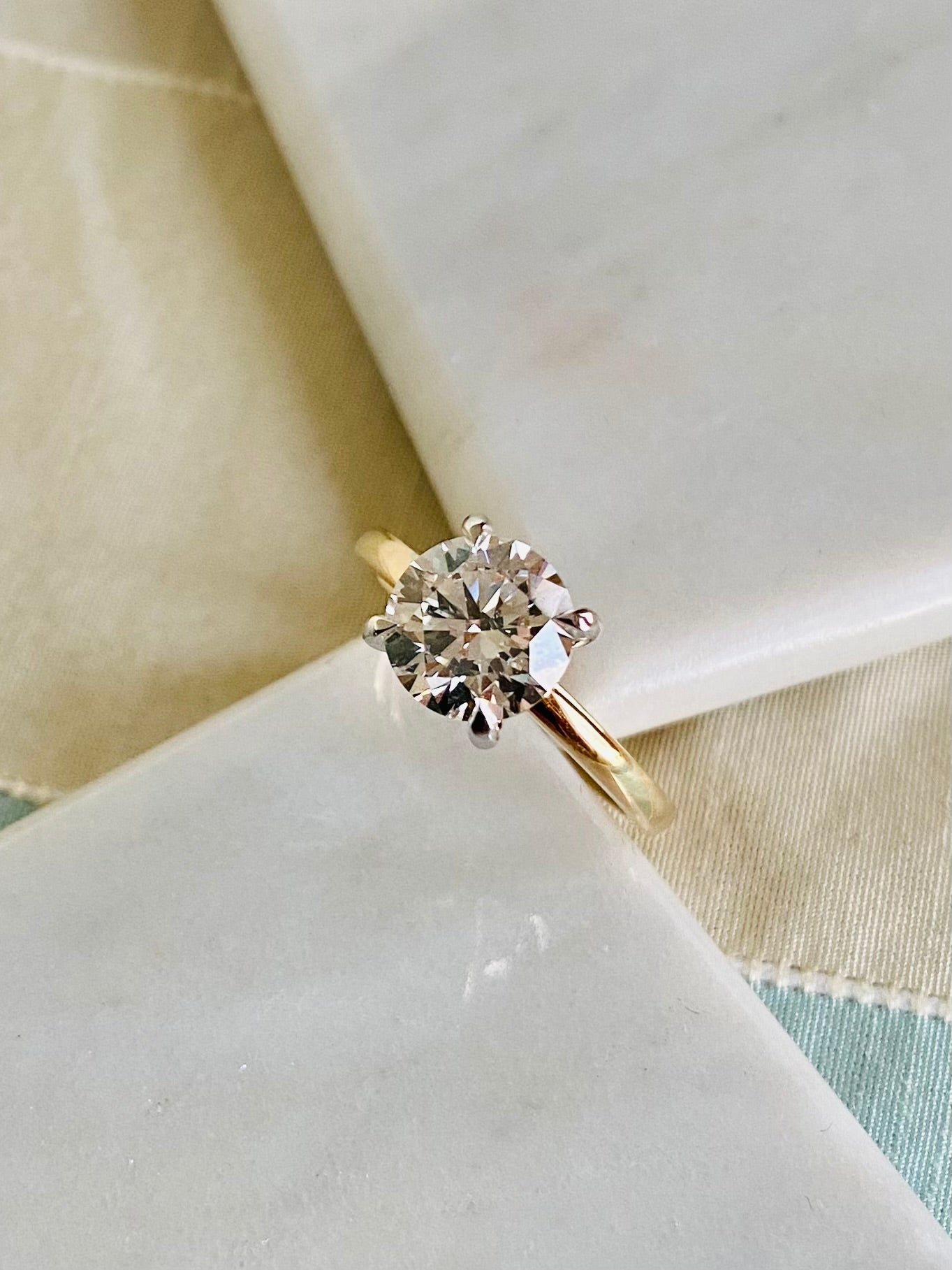 Lab Grown Diamond Solitaire Ring