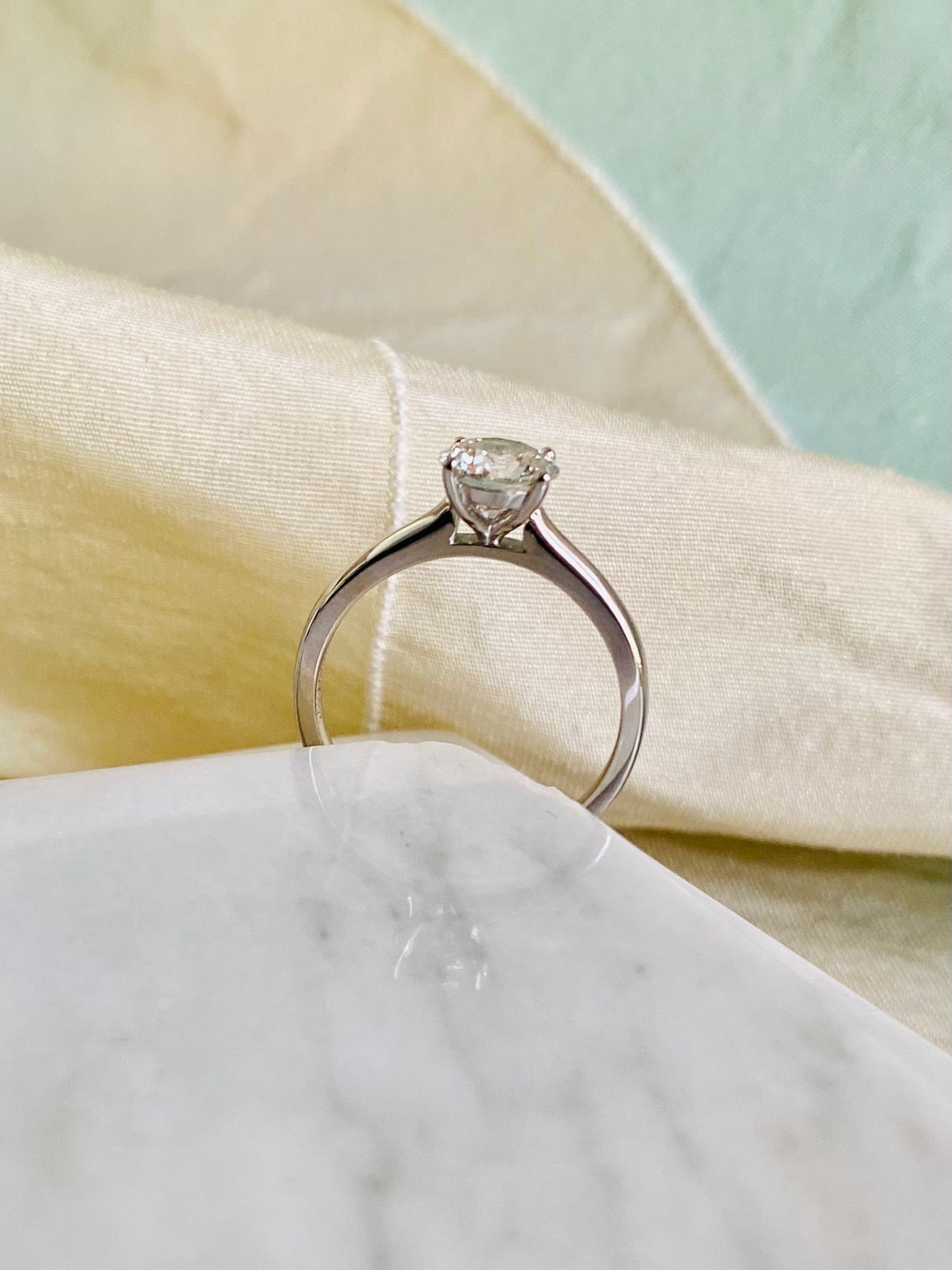 Lab Grown Diamond Solitaire Ring