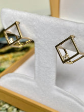 Load image into Gallery viewer, Diamond Cube Earrings
