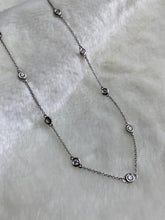 Load image into Gallery viewer, Diamond Bezel Set Necklaces
