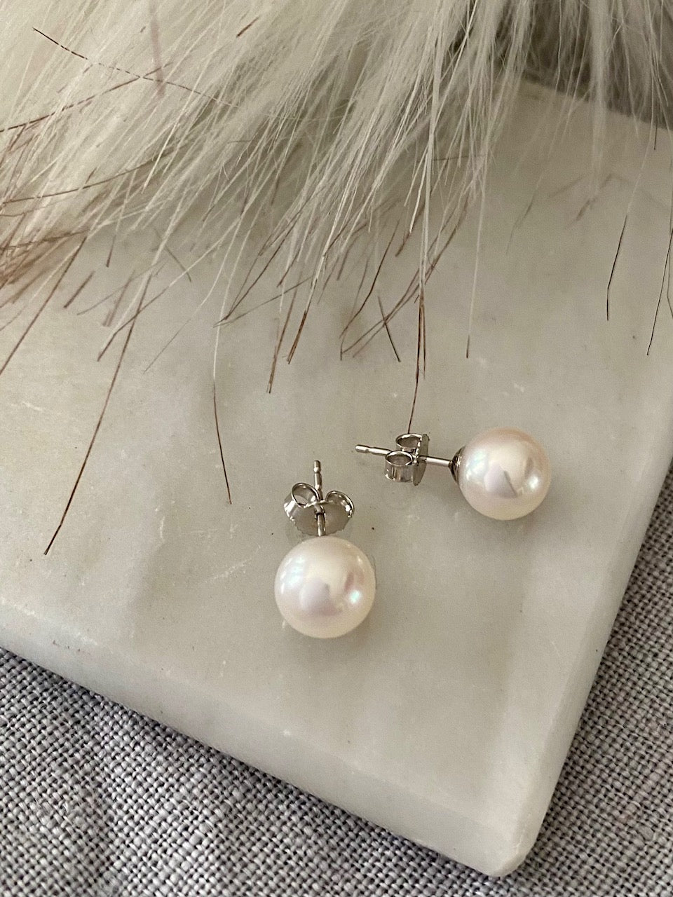 Fresh Water Pearl Earrings