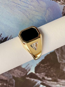 Men's Onyx Ring