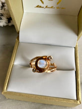 Load image into Gallery viewer, Moonstone and Diamond Ring
