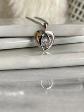 Load image into Gallery viewer, Diamond Pulse Heart Pendant
