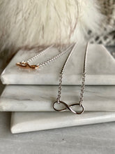 Load image into Gallery viewer, Silver Infinity Necklace
