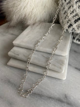 Load image into Gallery viewer, Heart Chain Necklace and Bracelet
