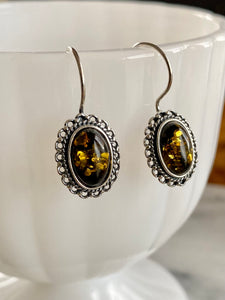 Amber Earrings