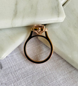 Morganite Ring