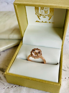 Morganite Ring