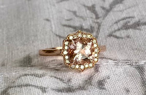 Morganite Ring