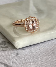 Load image into Gallery viewer, Morganite Ring
