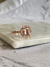 Load image into Gallery viewer, Morganite Ring
