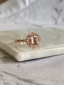 Morganite Ring