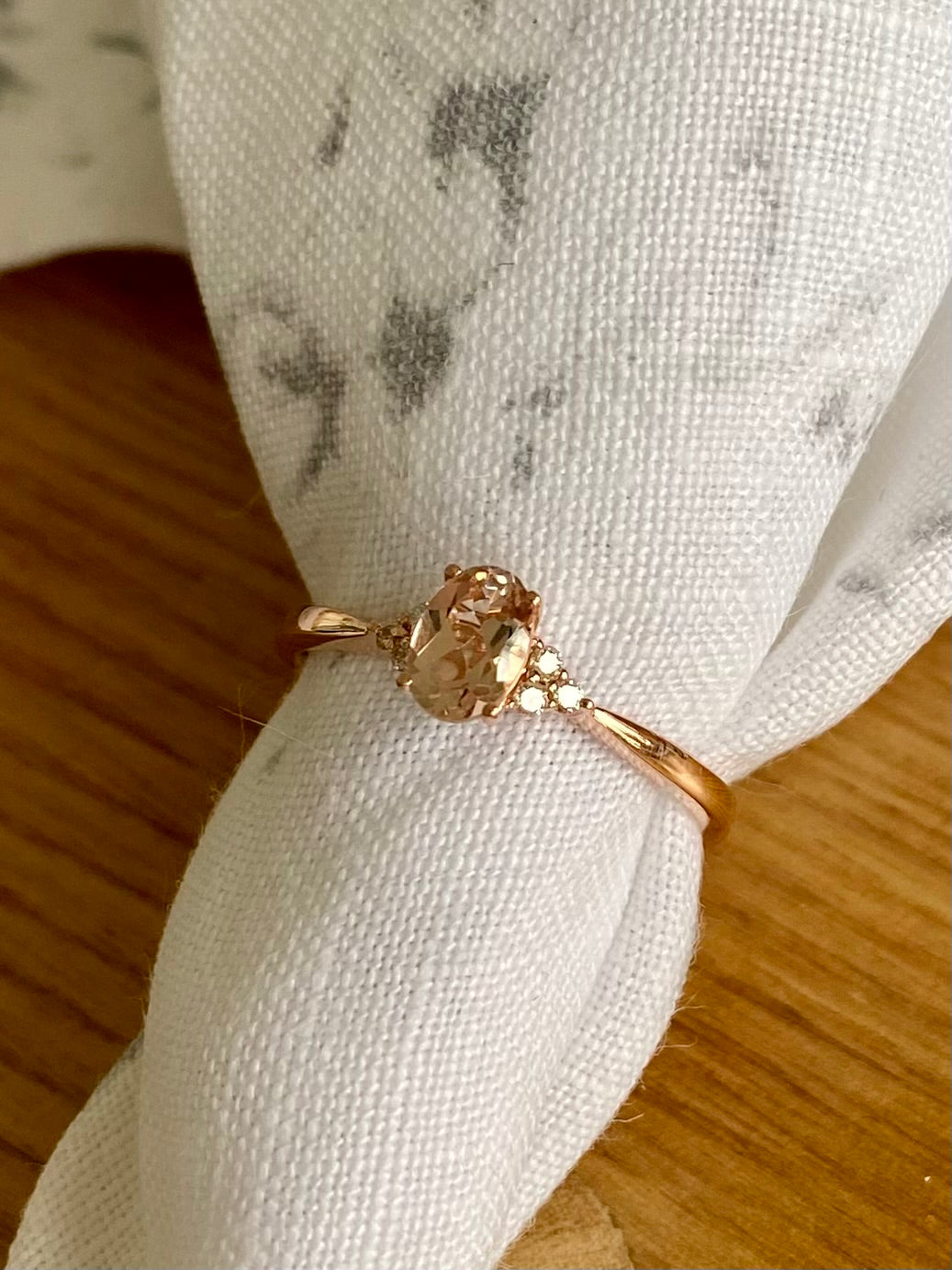 Morganite Ring