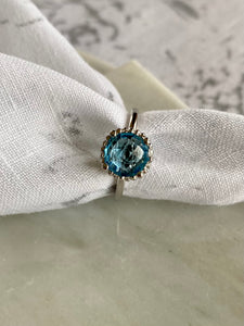 Blue Topaz Ring