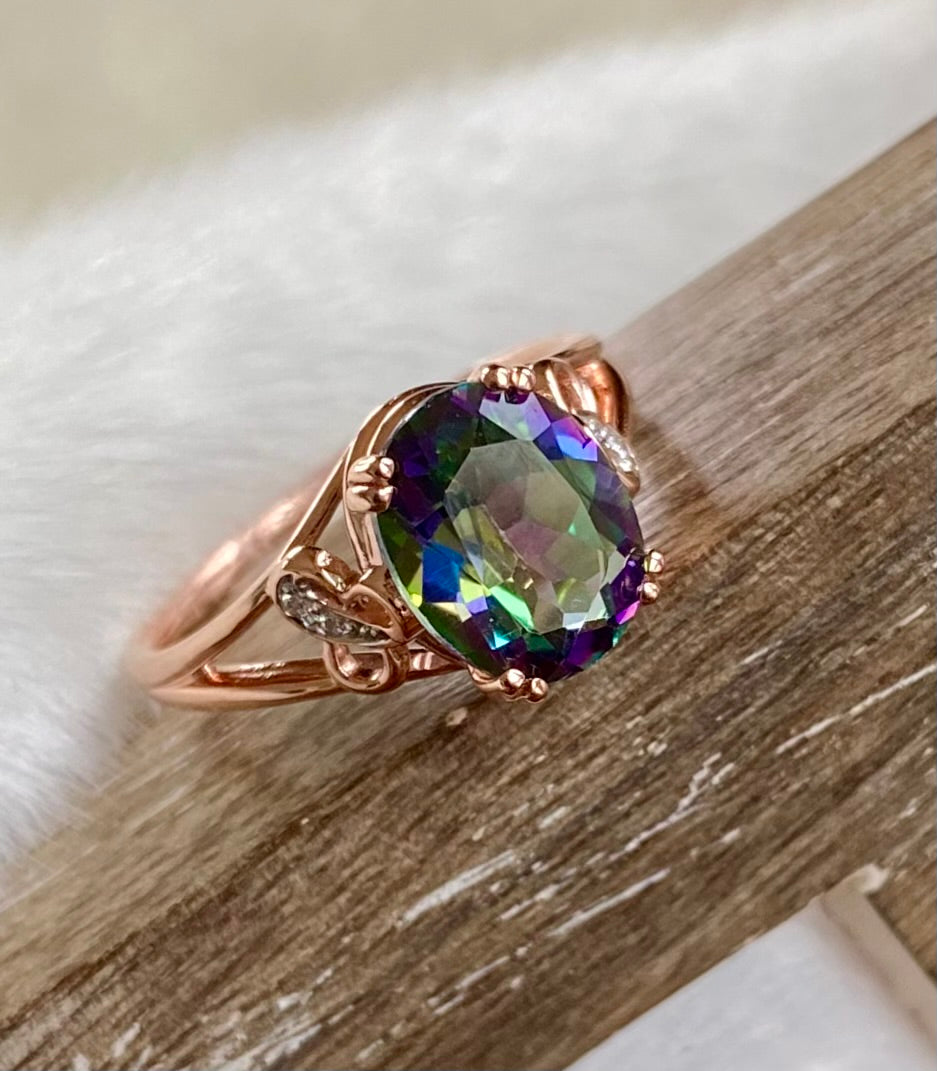 Mystic Topaz Ring