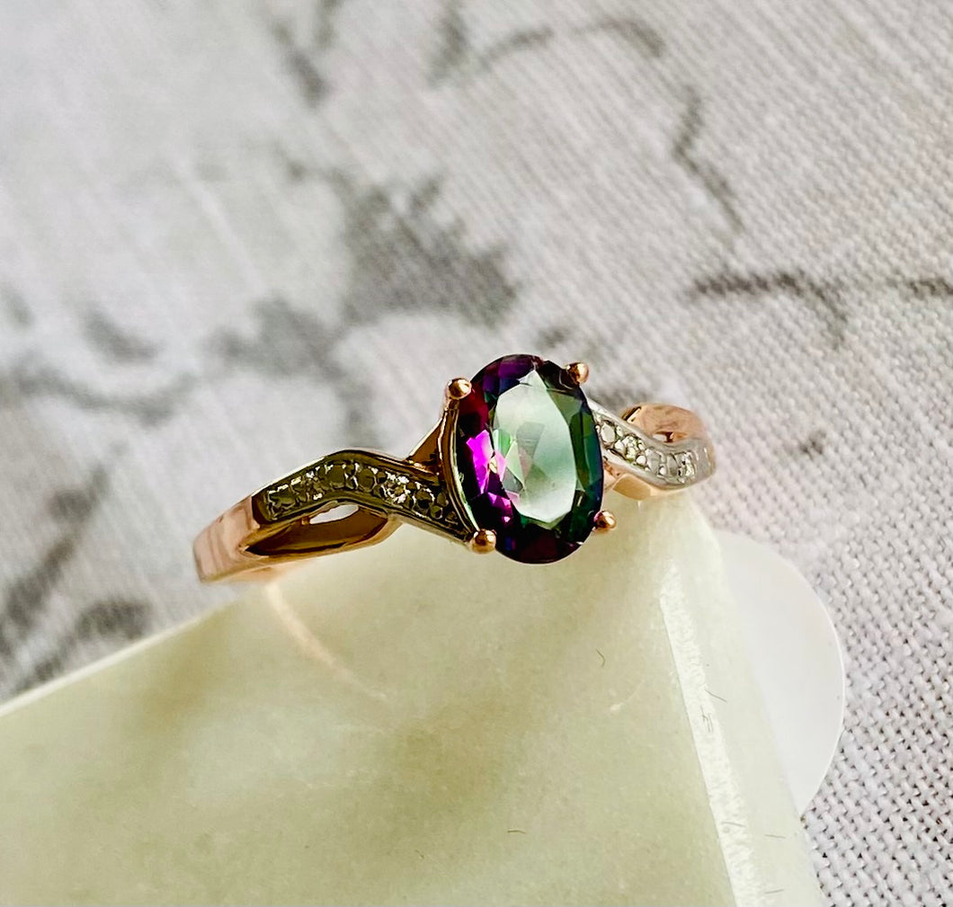 Mystic Topaz Ring