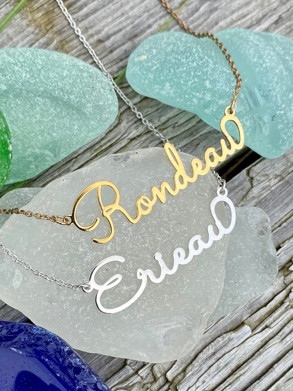 Rondeau and Erieau Necklaces