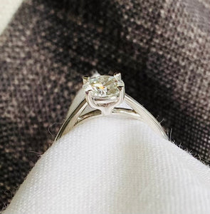 Lab Grown Diamond Solitaire Ring