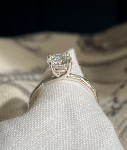 Lab Grown Diamond Solitaire Ring