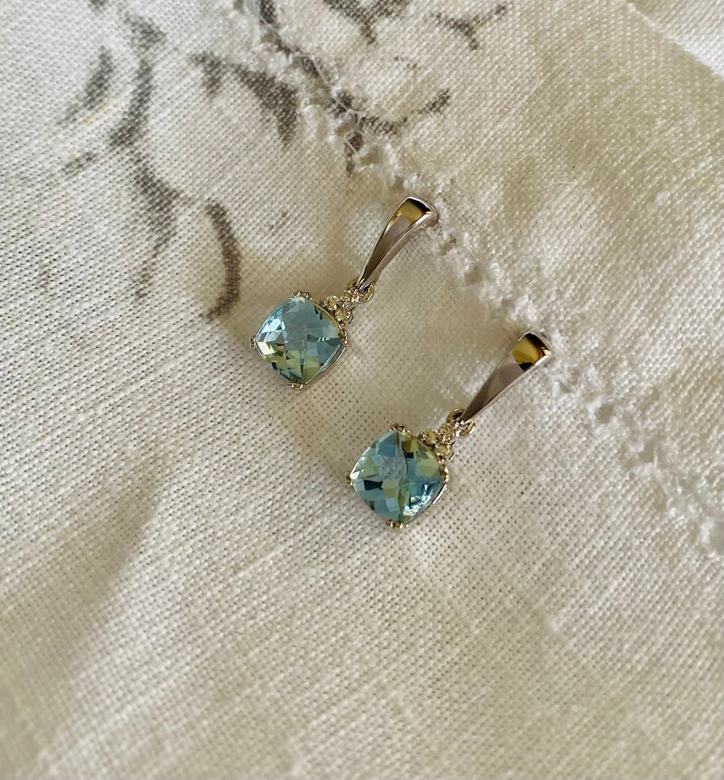 Aquamarine Earrings