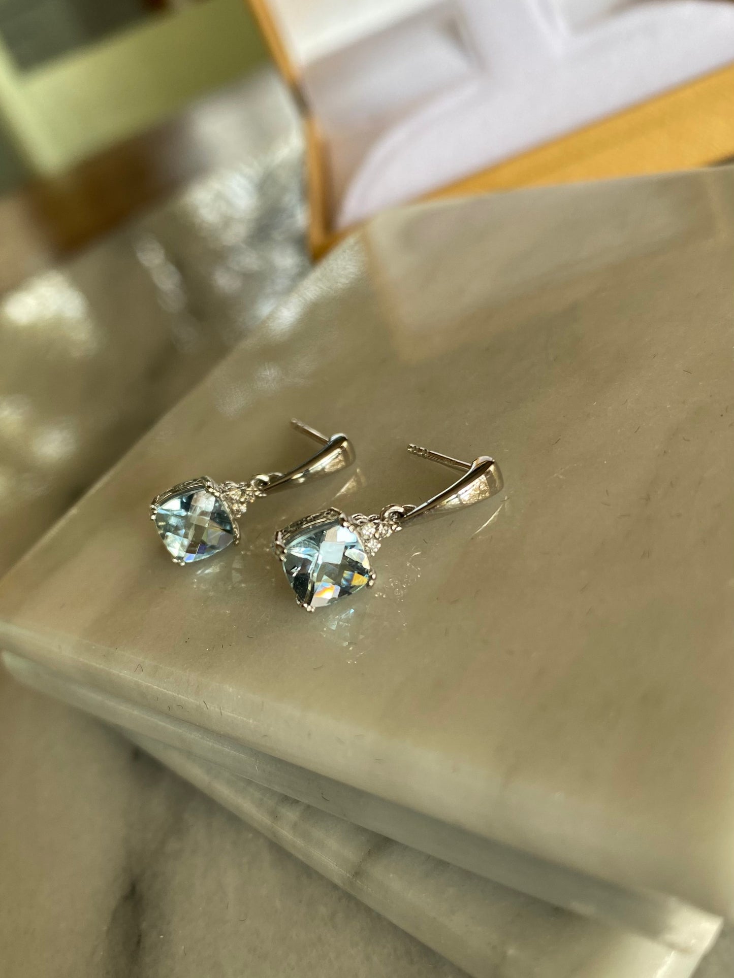 Aquamarine Earrings