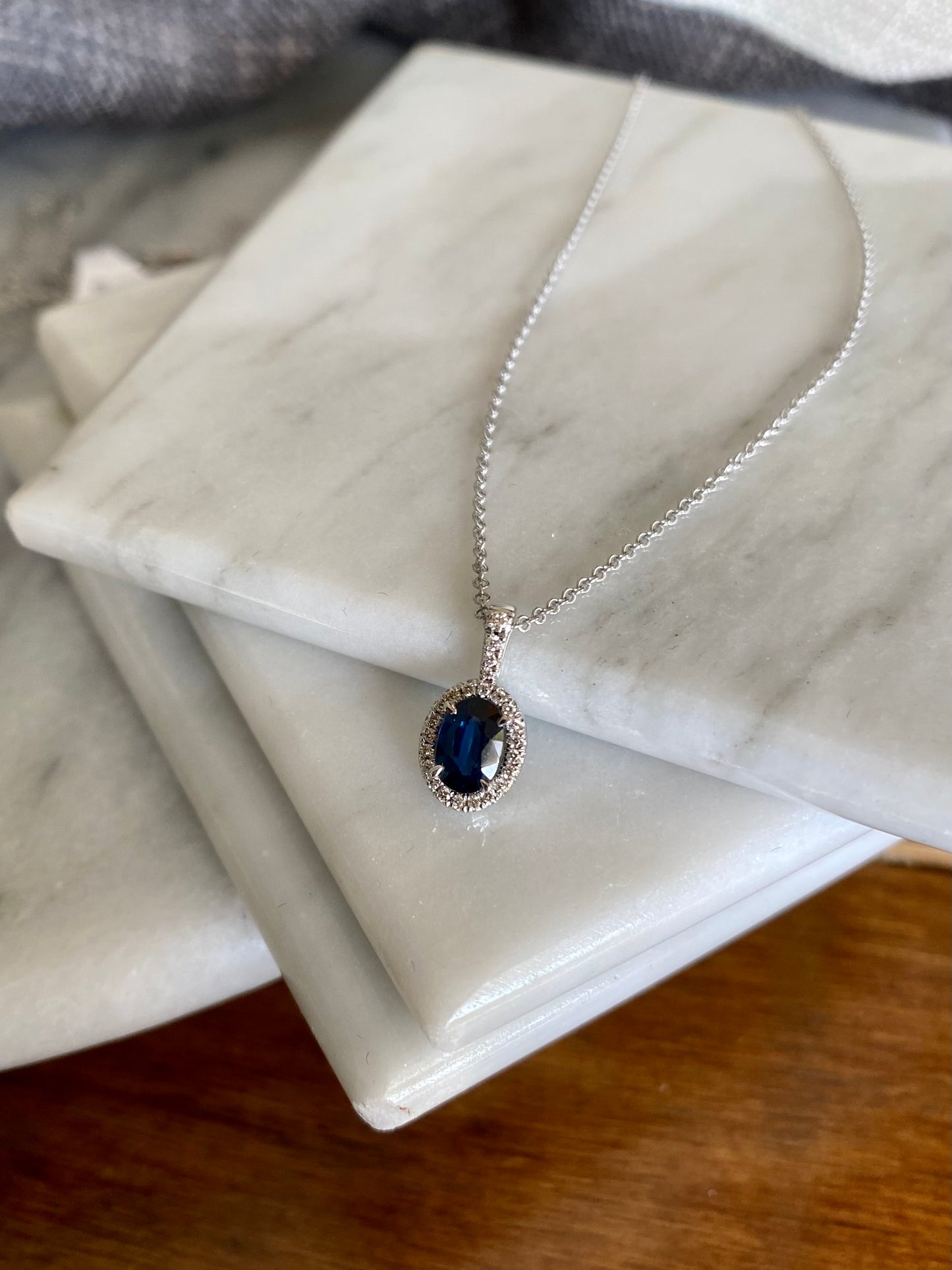 Sapphire Necklace