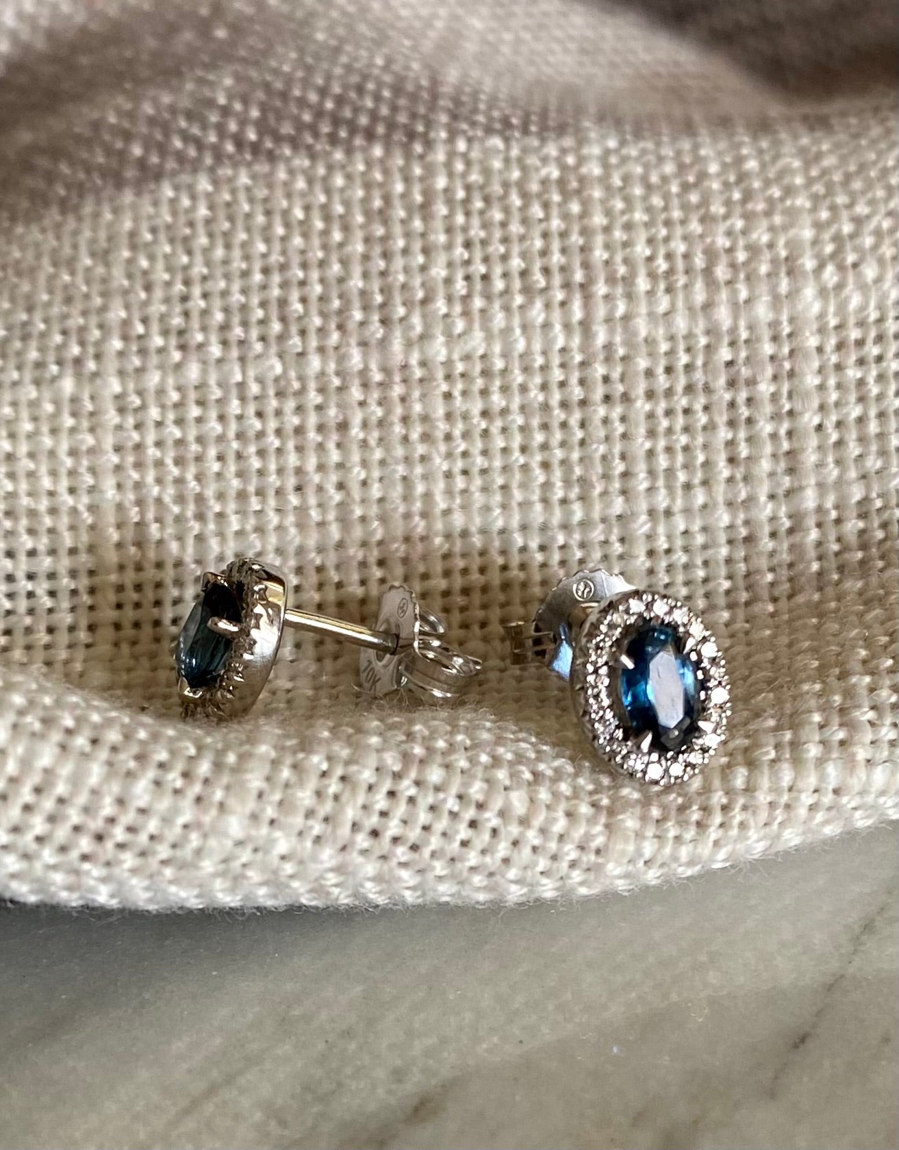 Sapphire Earrings