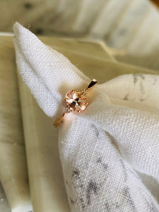 Morganite Ring