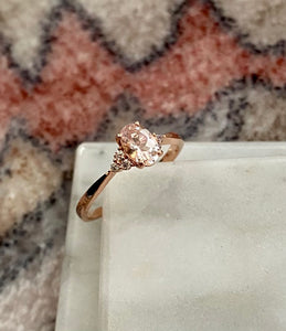 Morganite Ring