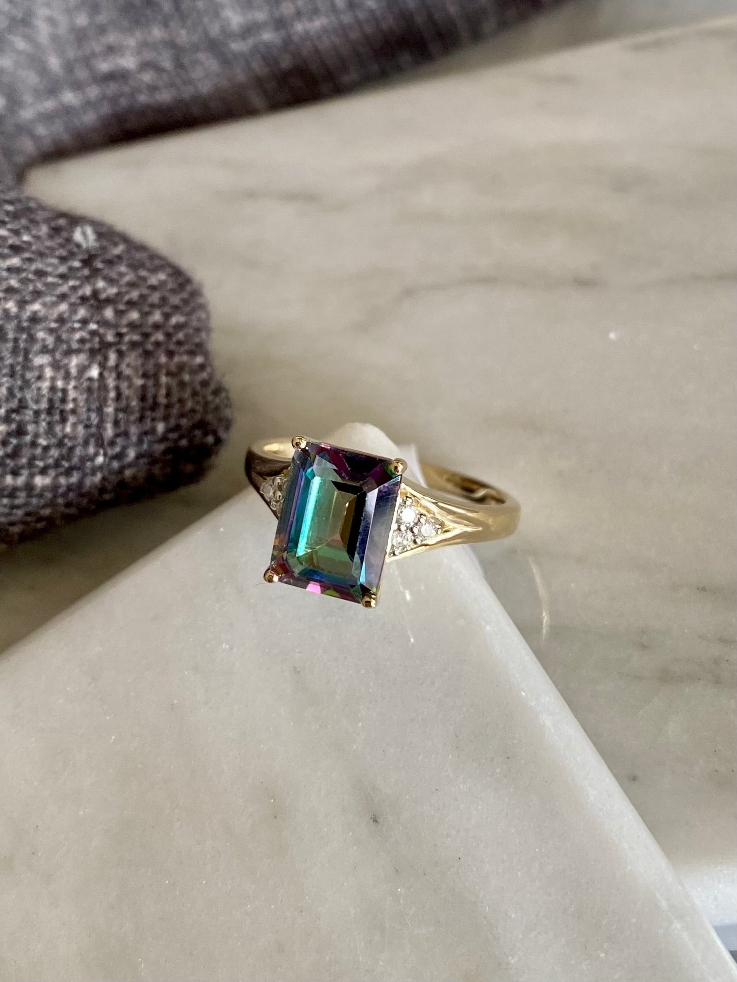 Mystic Topaz Ring