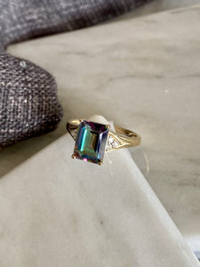 Mystic Topaz Ring