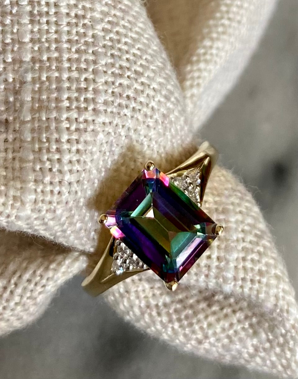 Mystic Topaz Ring