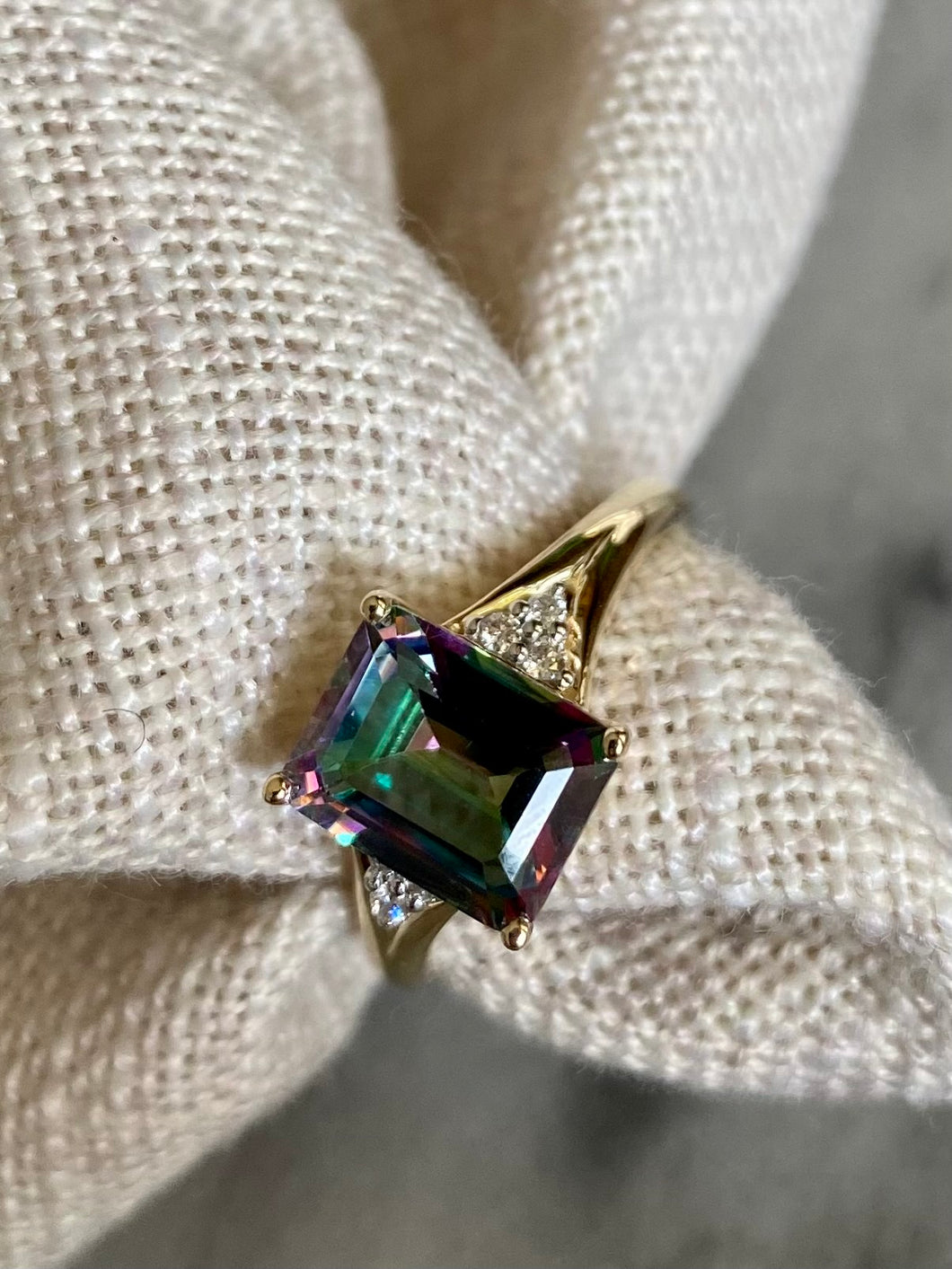 Mystic Topaz Ring