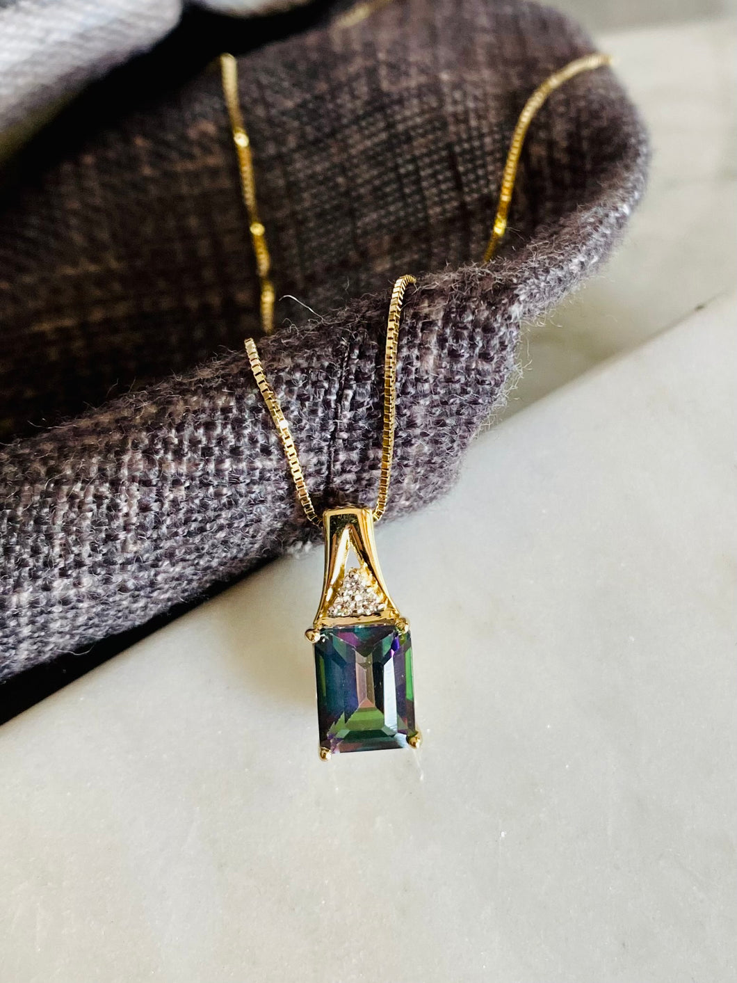 Mystic Topaz Necklace