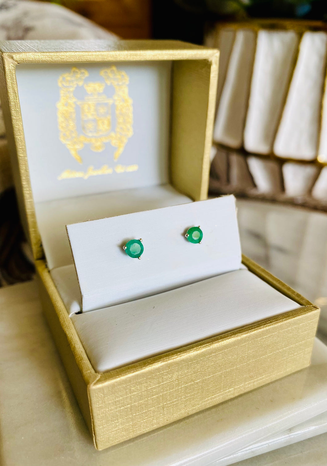 Emerald Earrings