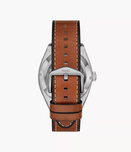 Load image into Gallery viewer, Everett Automatic Brown Leather Watch
