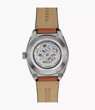 Load image into Gallery viewer, Everett Automatic Brown Leather Watch
