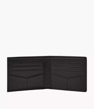 Load image into Gallery viewer, Derrick Leather RFID Sliding 2-in-1 Wallet - Black
