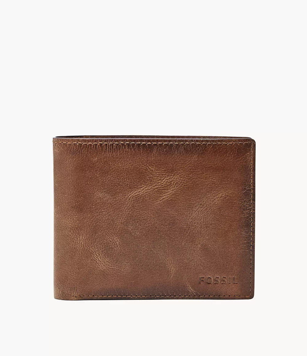 Derrick RFID Large Coin Pocket Bifold