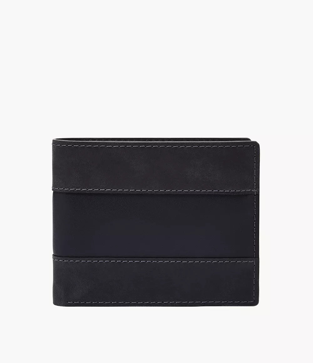 Everett Bifold with Flip ID - Midnight navy