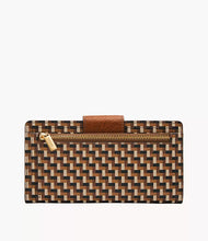 Load image into Gallery viewer, Logan Tab Clutch - Multi Brown
