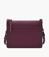 Load image into Gallery viewer, Taryn Leather Crossbody Bag - Amethyst
